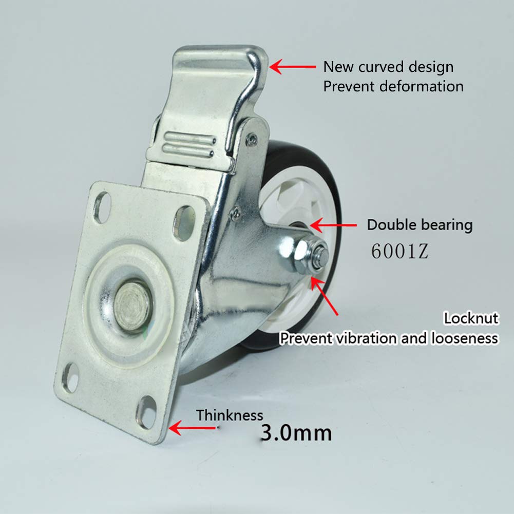 Castor Trolley Wheels