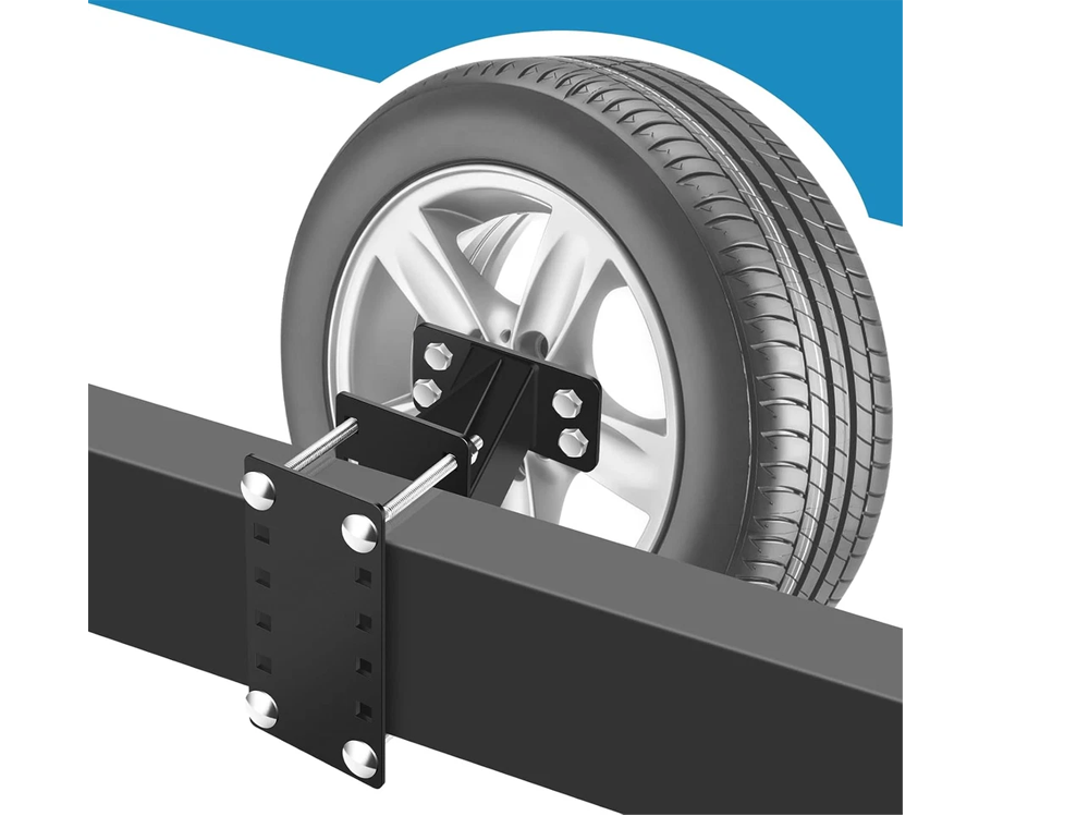 Trailer Wheel Bracket Spare Tire Carrier demonstrating universal 4