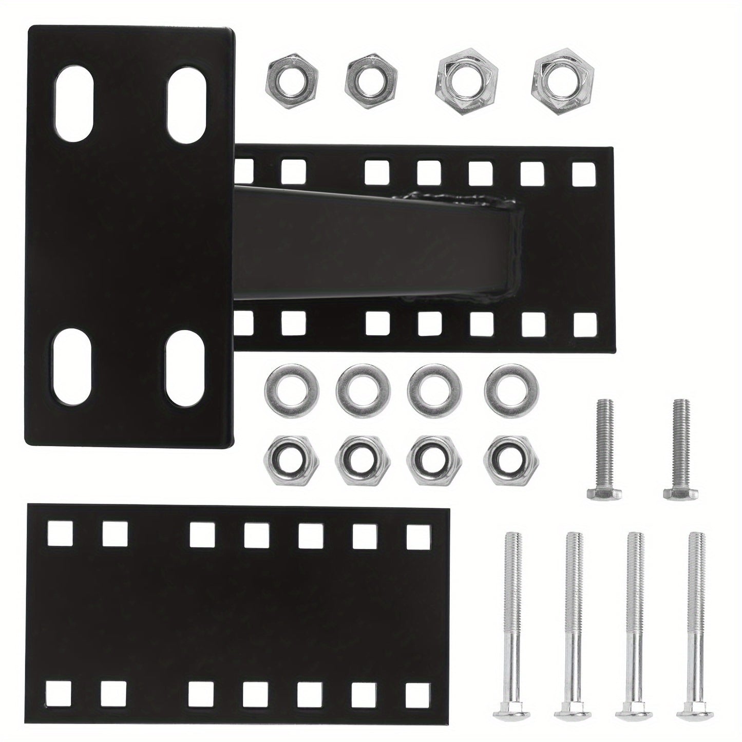 Trailer Wheel Bracket Spare Tire Carrier holding a spare tyre on an RV trailer