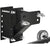 Trailer Wheel Bracket Spare Tire Carrier side view showing black powder-coated finish