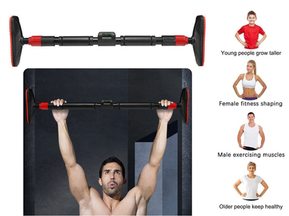Pull up bar packaging including user manual and bar