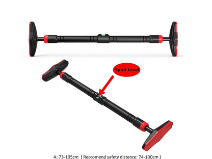 Steel adjustable pull up bar extended to 100 cm length