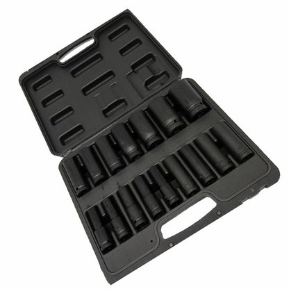 16 PCS Deep Impact Socket Set