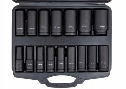 16 PCS Deep Impact Socket Set
