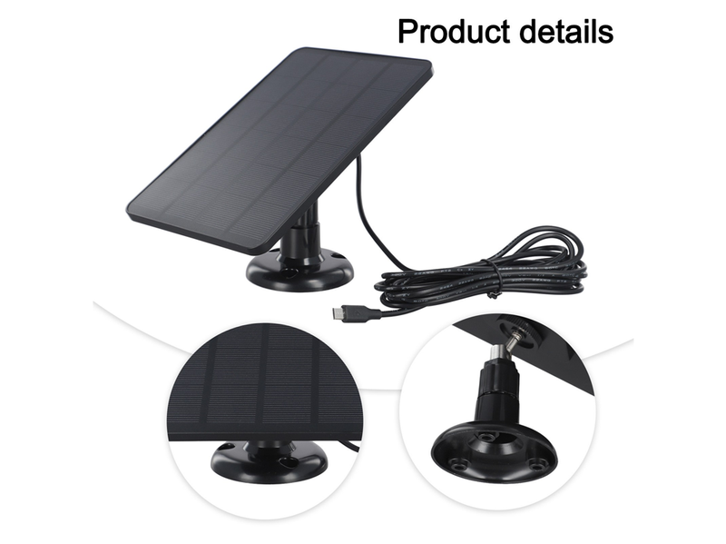 Solar Panel for CCTV Security Camera