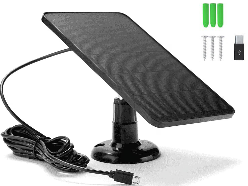 Solar Panel for CCTV Security Camera