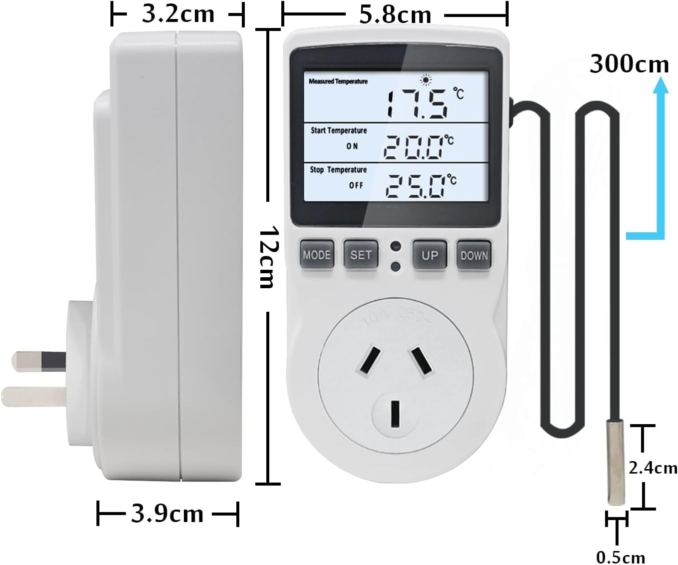 Digital Temperature Controller Timer