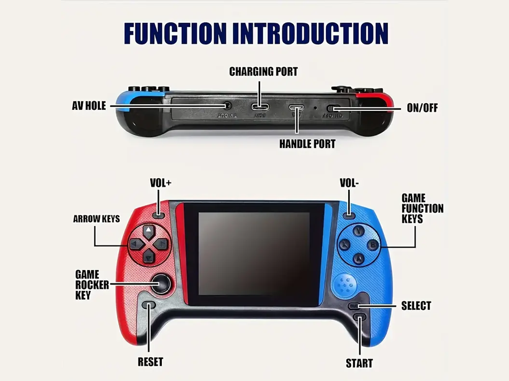 Portable Retro Game Console