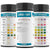 Urine PH test strips bottle showing 100 strips for home use