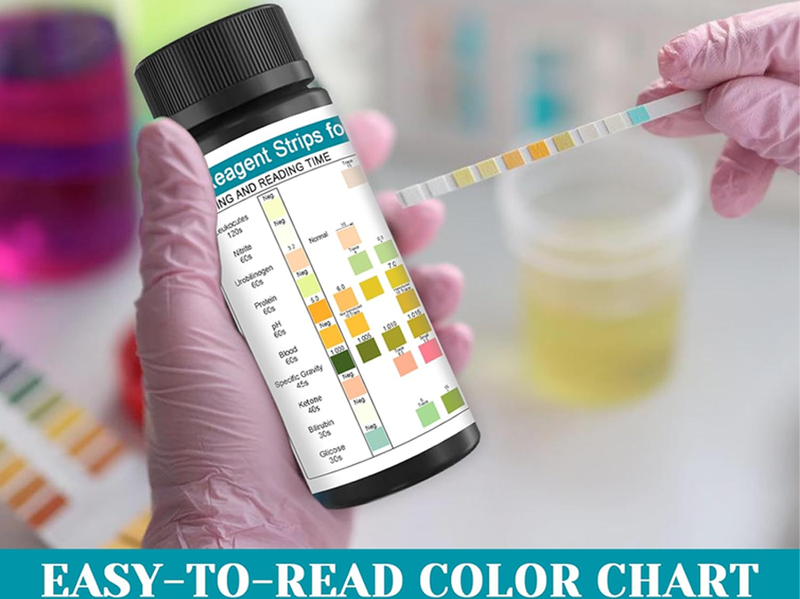 Urine PH Test Strips Protein Ketone Testing Strip