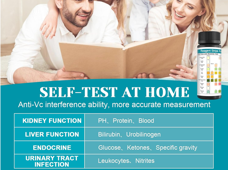 Urine PH Test Strips Protein Ketone Testing Strip