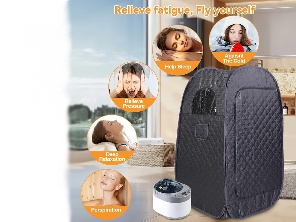 Portable Steam Sauna Personal Home Spa