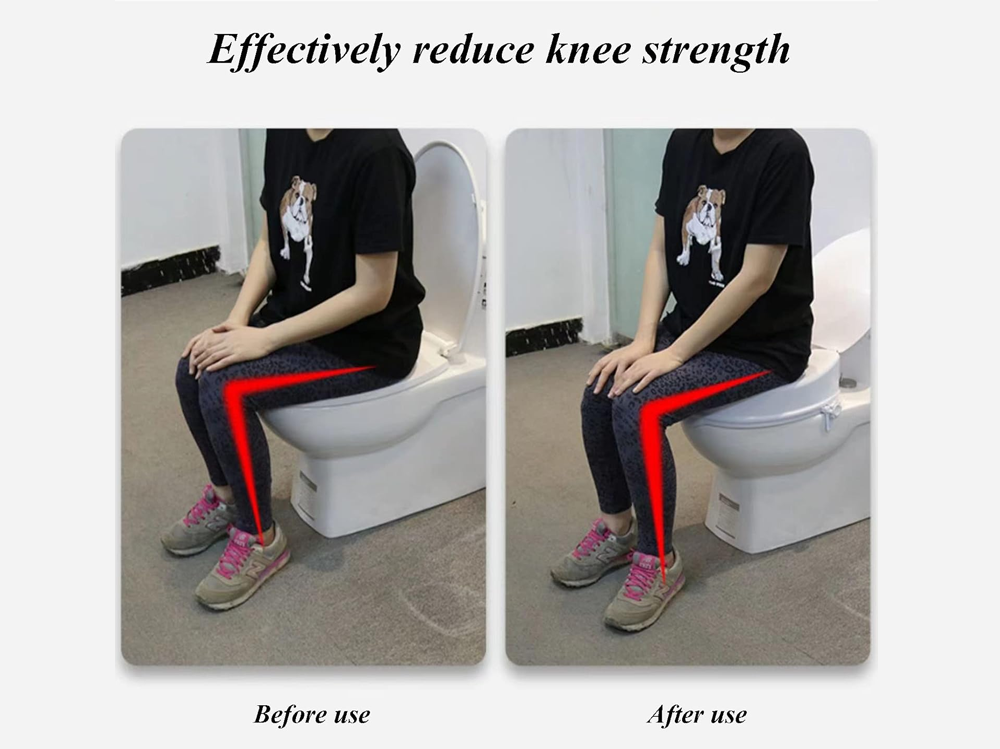 Raised toilet seat with lid lightweight and portable for easy handling