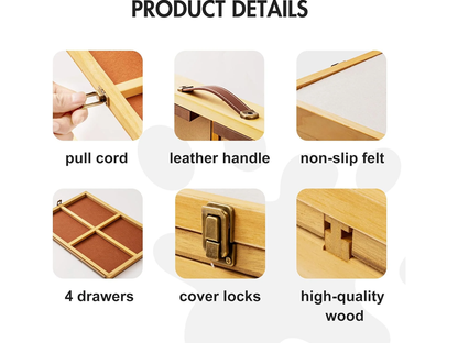 Jigsaw Puzzle Table with Drawers 1500 Pieces