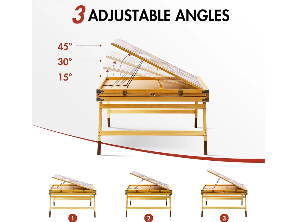 Jigsaw Puzzle Table with Drawers 1500 Pieces