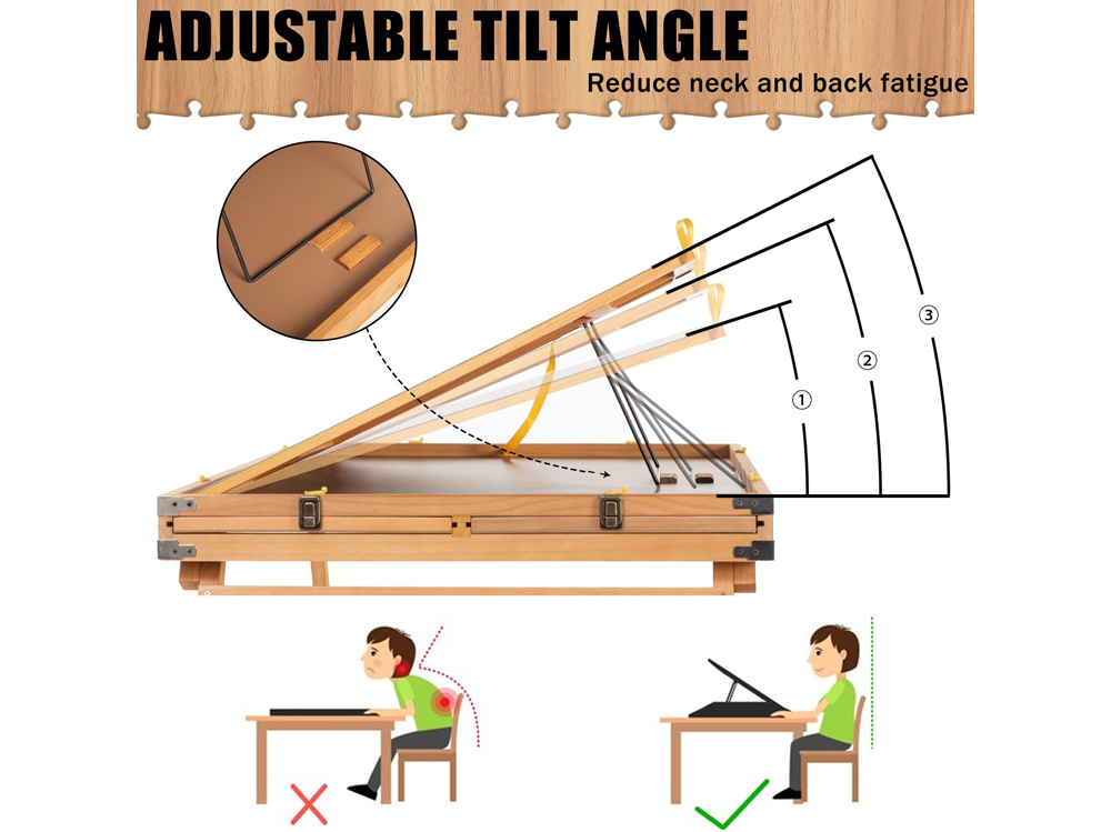 Jigsaw Puzzle Table with Drawers 1500 Pieces