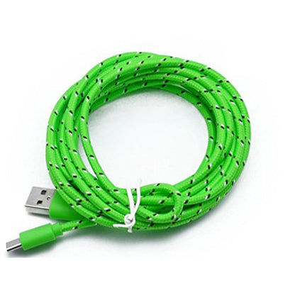 Replacement iPhone Charger Cable 3 Meter Green