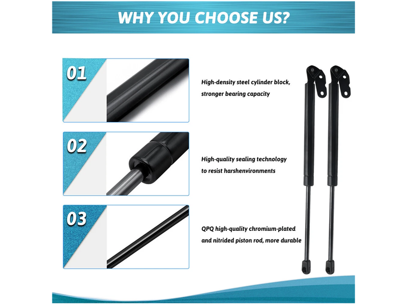 Bonnet Gas Struts Fit For Holden Commodore