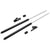 Bonnet gas struts Holden Commodore in black finish side view