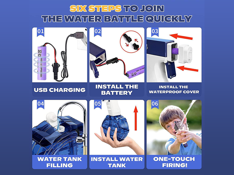 Fully Automatic Water Gun Toy