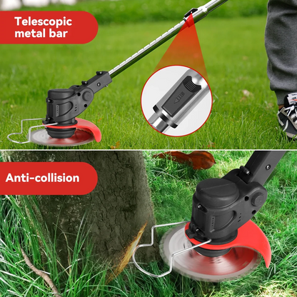 Lawn Mower Cordless Weed Cutter Garden Trimmer