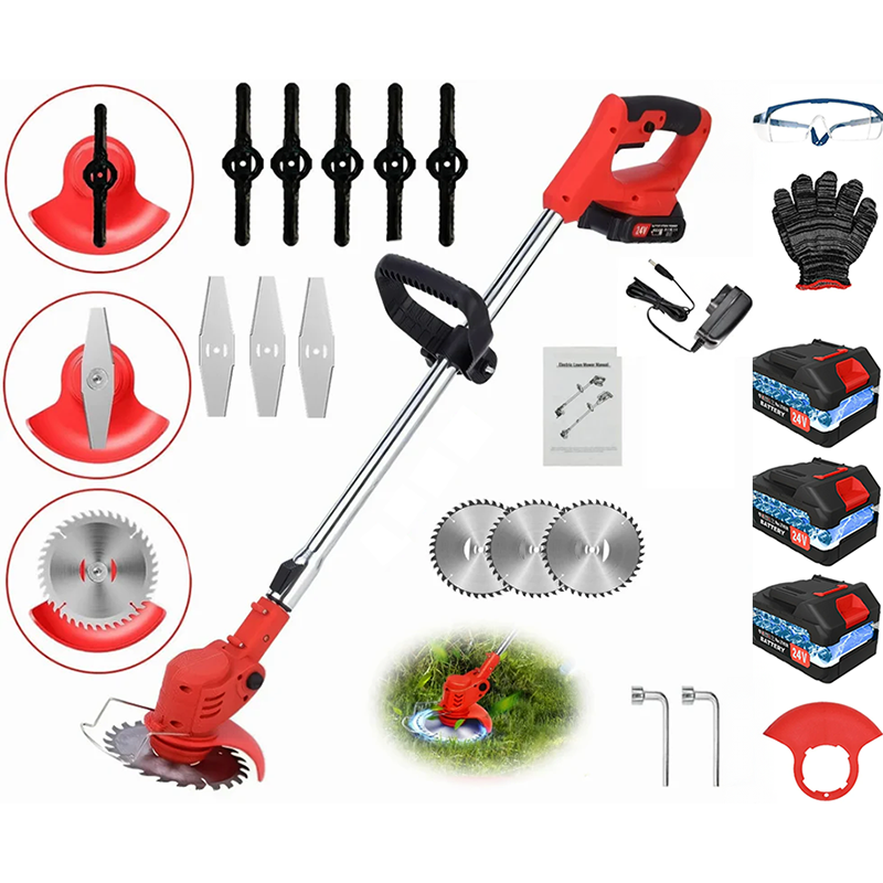 Lawn Mower Cordless Weed Cutter Garden Trimmer