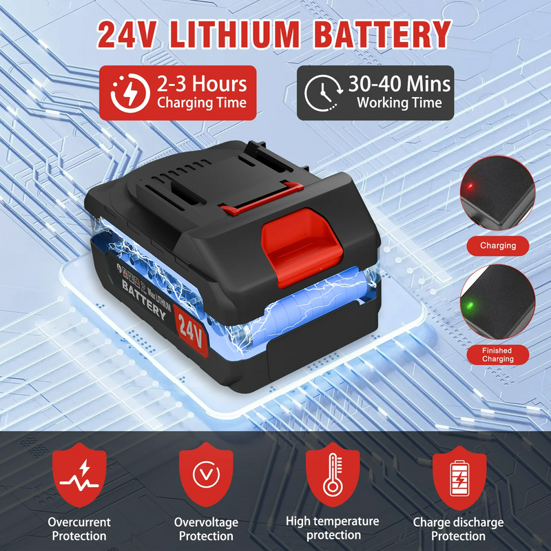 Lawn Mower Cordless Weed Cutter Garden Trimmer