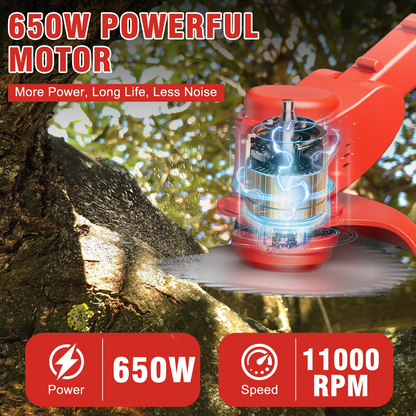 Lawn Mower Cordless Weed Cutter Garden Trimmer