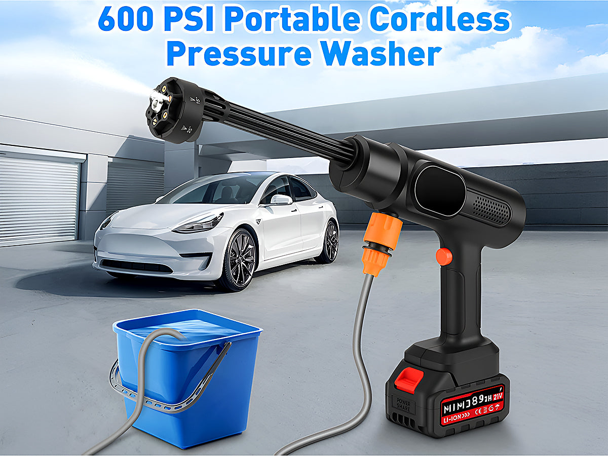 Rechargeable High Car Pressure Washer Kit