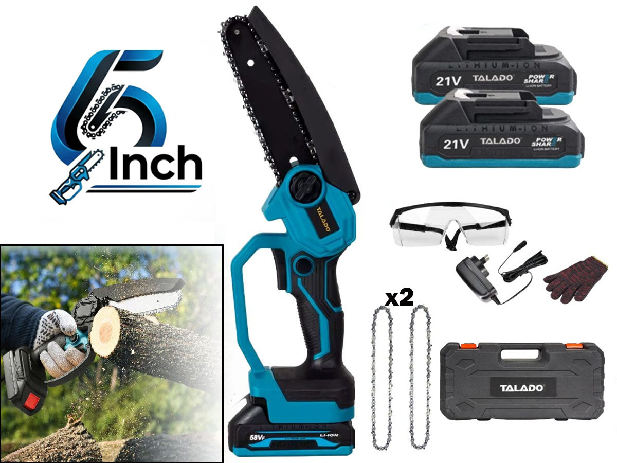Mini Chain saw Cordless Power Chain Saws 6 Inch