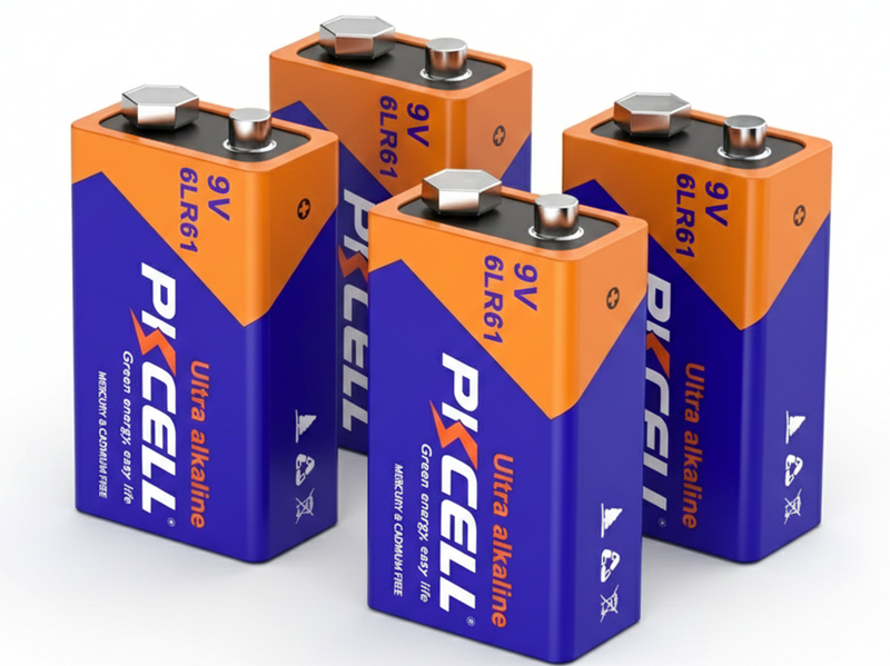 9V Battery Pack of 4