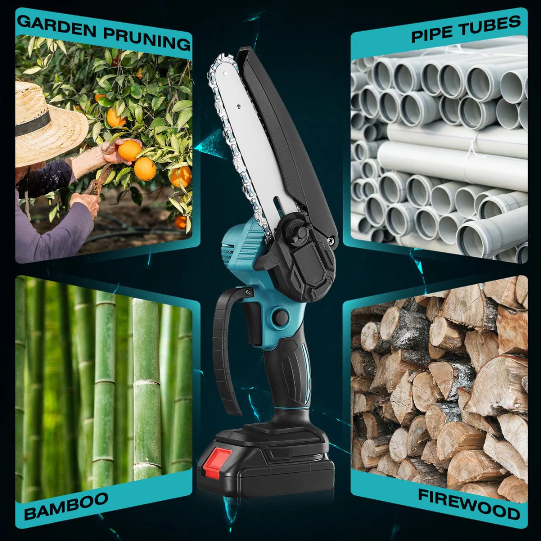 Mini Chainsaw Cordless Power ChainSaws 4"