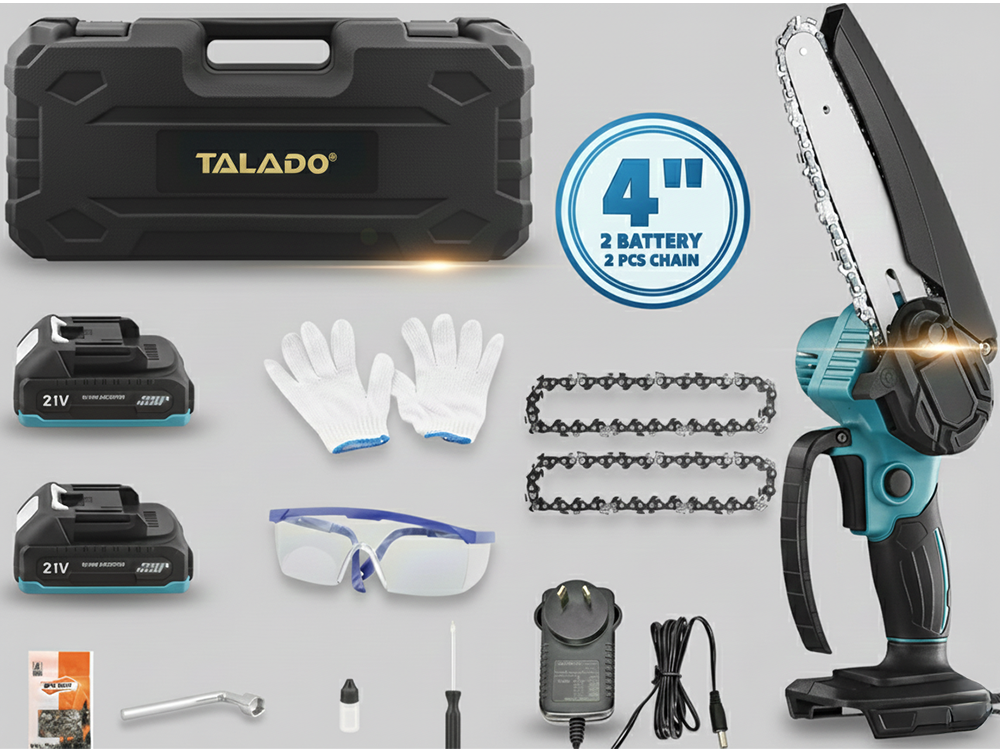 Mini Chainsaw Cordless Power ChainSaws 4"