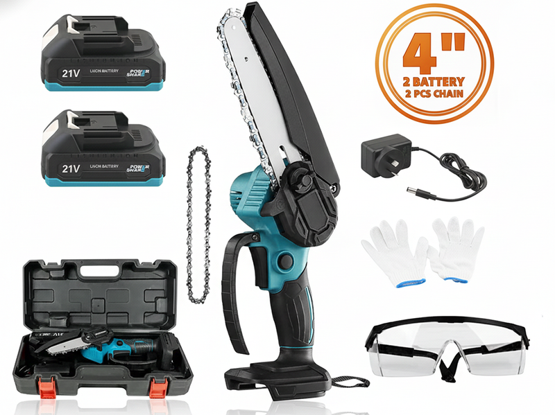 Mini Chainsaw Cordless Power ChainSaws 4"