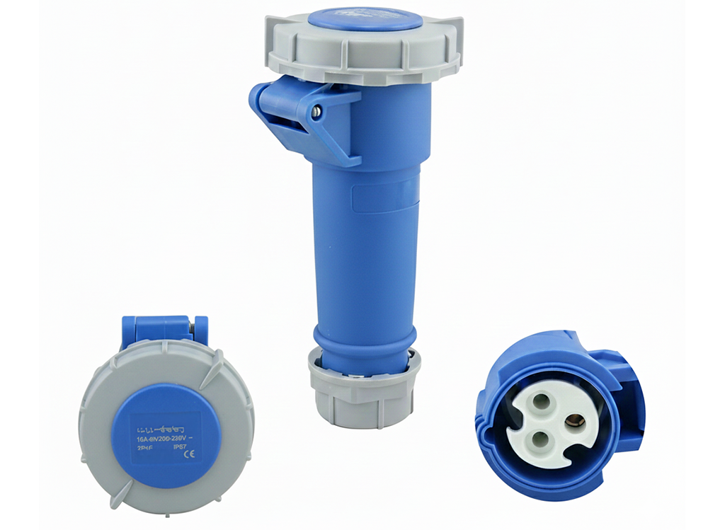 Caravan Lead Connector Plug (Female) 16A IP67