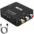 AV to HDMI converter showing front composite input ports