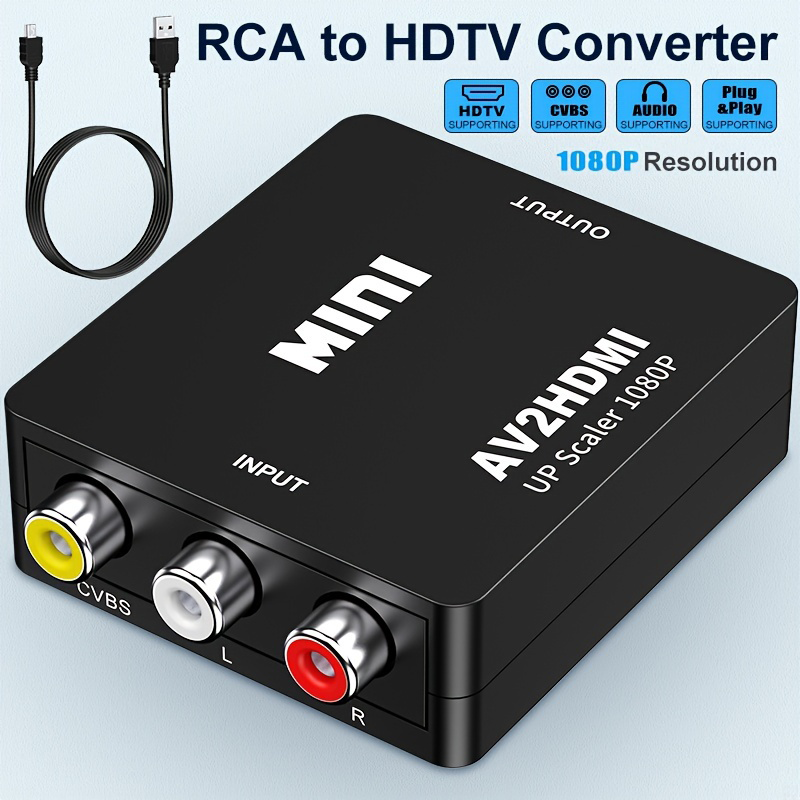 HDMI Converter - RCA to HDMI Adapter