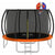 12FT trampoline round with safety net and galvanised steel frame