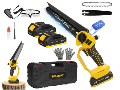 Mini Chain saw Cordless Power Chain Saws 8"