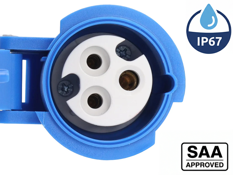 Caravan Extension Cable Adaptor 2M IP67