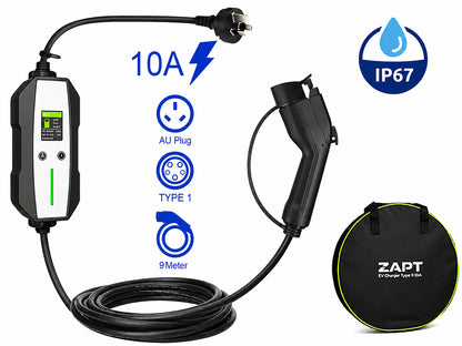 Type 1 EV Charger (10A, 2.3kW)