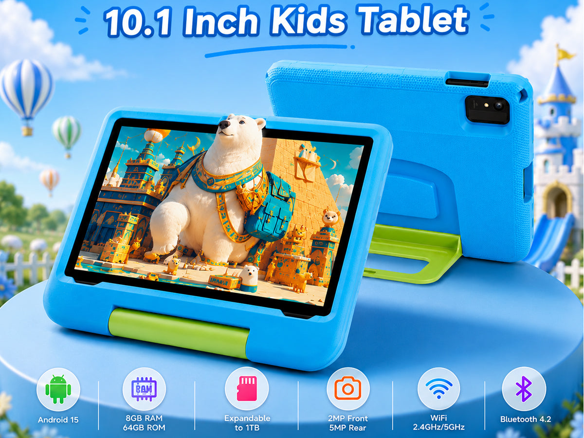 10.1" Android Tablet with Protective Case
