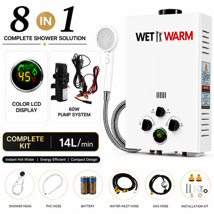 Gas Water Heater Califont with Pump