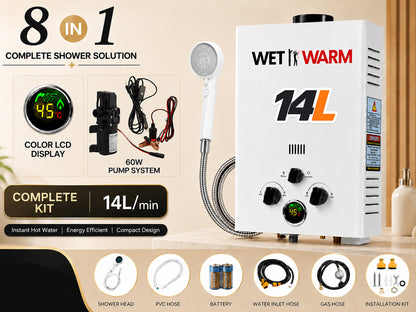 Gas Water Heater Califont with Pump