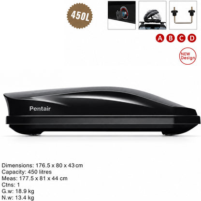 450L Roof Box – Premium Car Roof Storage Box