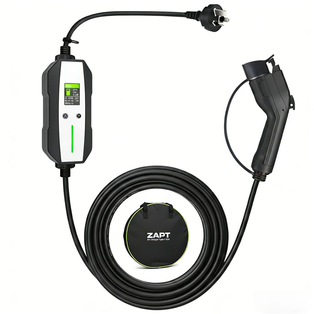 Smart EV Charger Type 1 - 2.3kW | 10A | 5Metre