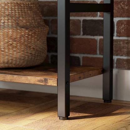 17 Shelf Bookshelf Bookcase – 5-Tier Industrial Storage Unit