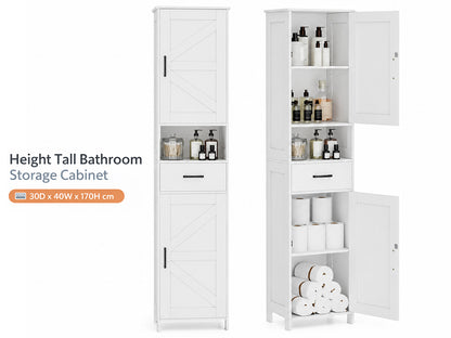 Bathroom Storage Cabinet Toilet Storage Cabinet for Small Spaces