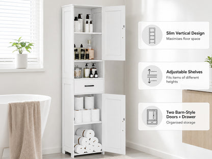 Bathroom Storage Cabinet Toilet Storage Cabinet for Small Spaces