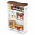 4 Tier Slim Rolling Storage Cart Bathroom Shelves Organizer for Kitchen Laundry